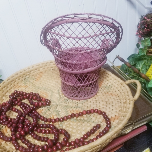 Boho Plant Chair Peacock Chair - Picture 7 of 8